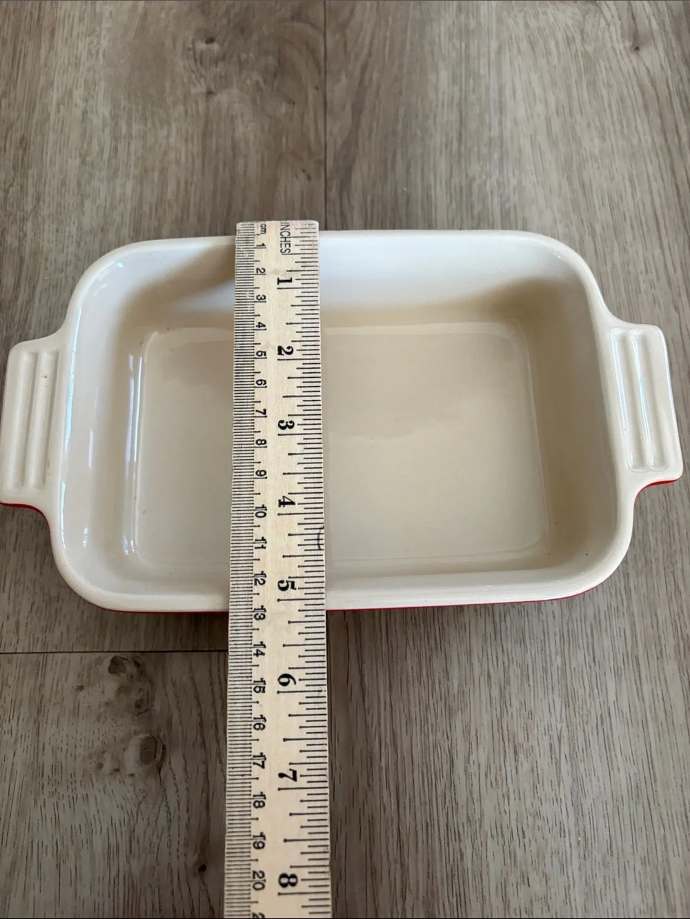 Lot of (2) Preowned Le Creuset bakewares